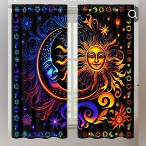 Sun and Moon curtains